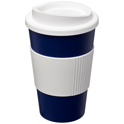 Gobelet isolant personnalisable 350ml Americano® Bleu et Blanc